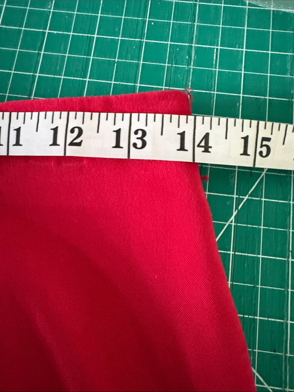 Leslie Fay Vintage Bright Red Suede Skirt Suit - Picture 8 of 10